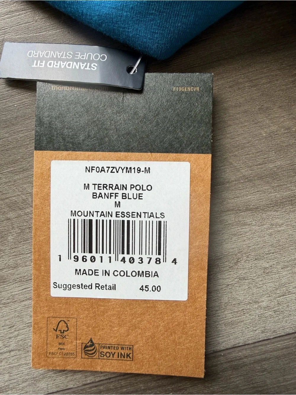 The North Face lightweight cotton